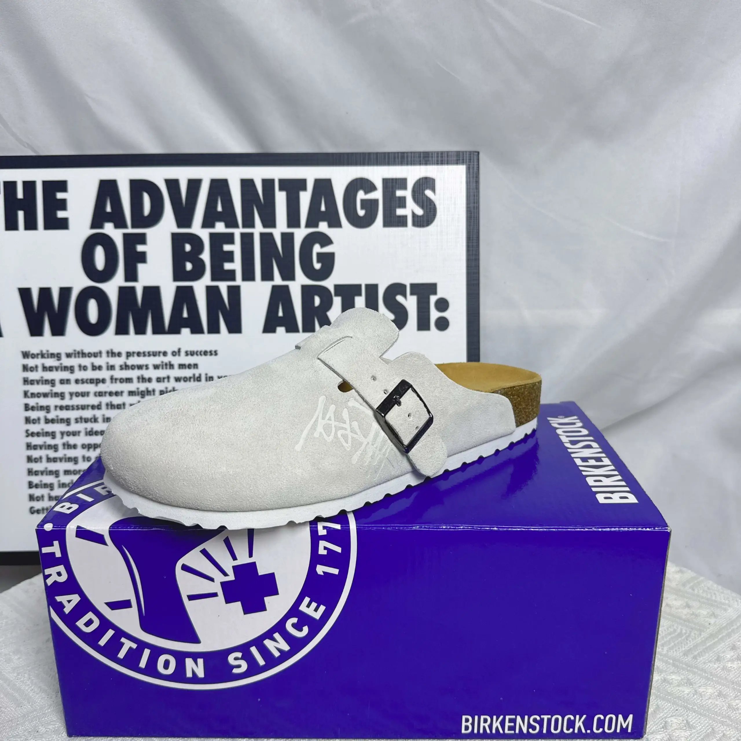 Half-Covered Collab Edition White Plush