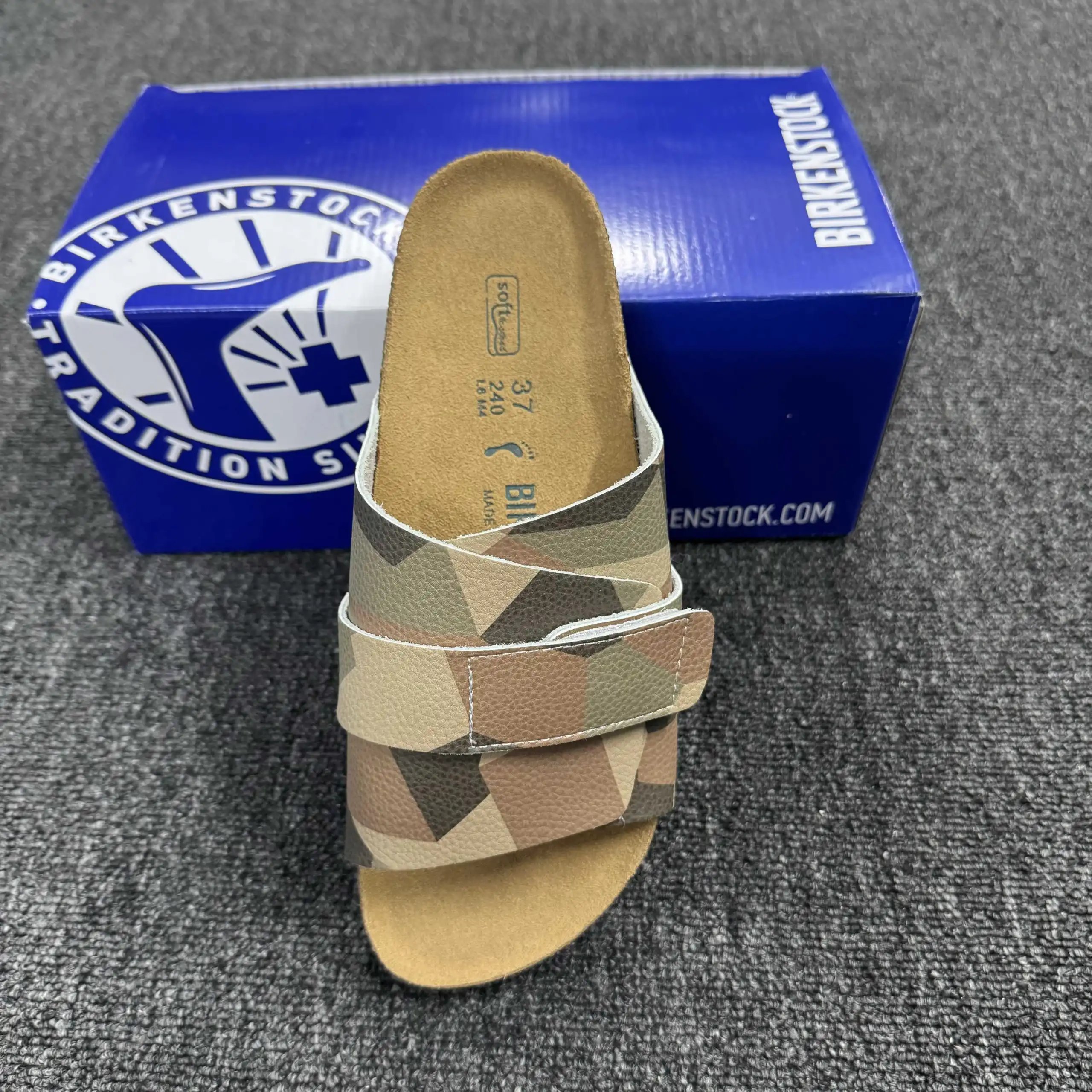 Hook-and-Loop Camo Leather