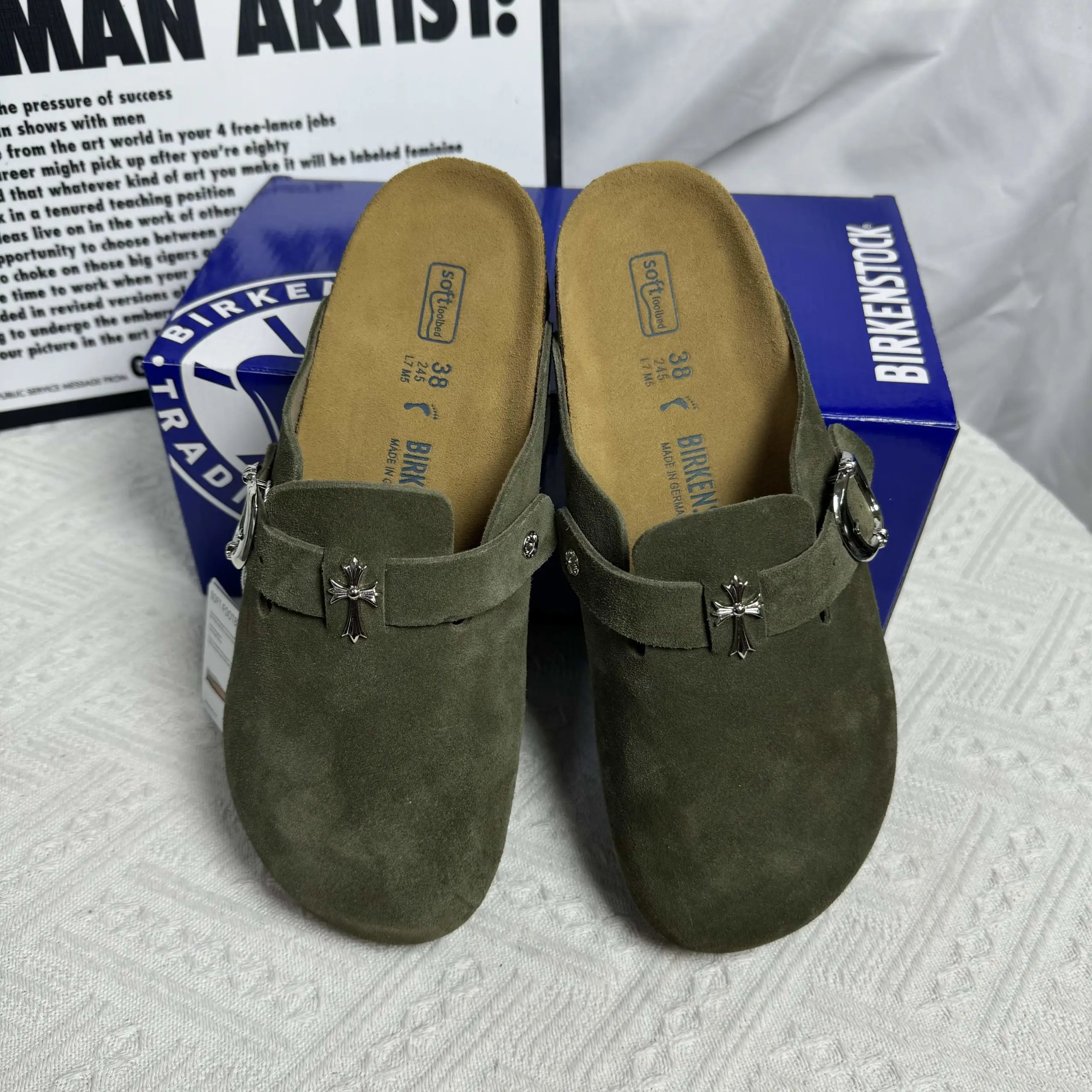 Half Wrap Chrome Hearts Dark Green