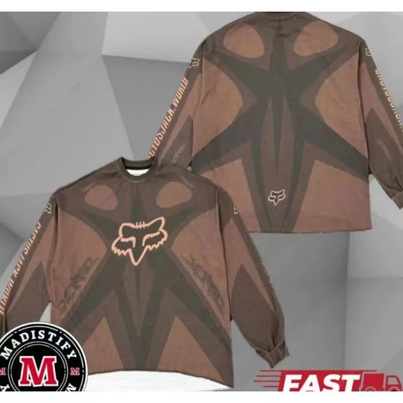 Casual Trendy Long-Sleeve Sweatshirt for Women Men Western Style