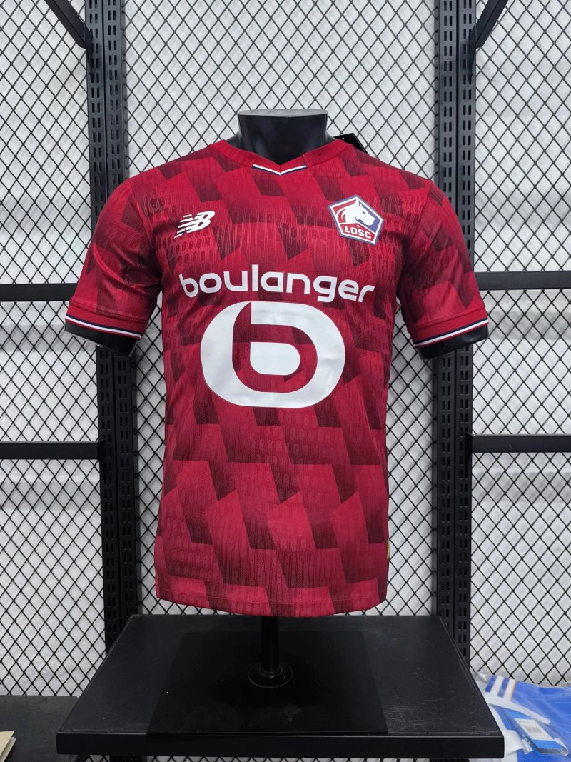 Lille home football jersey