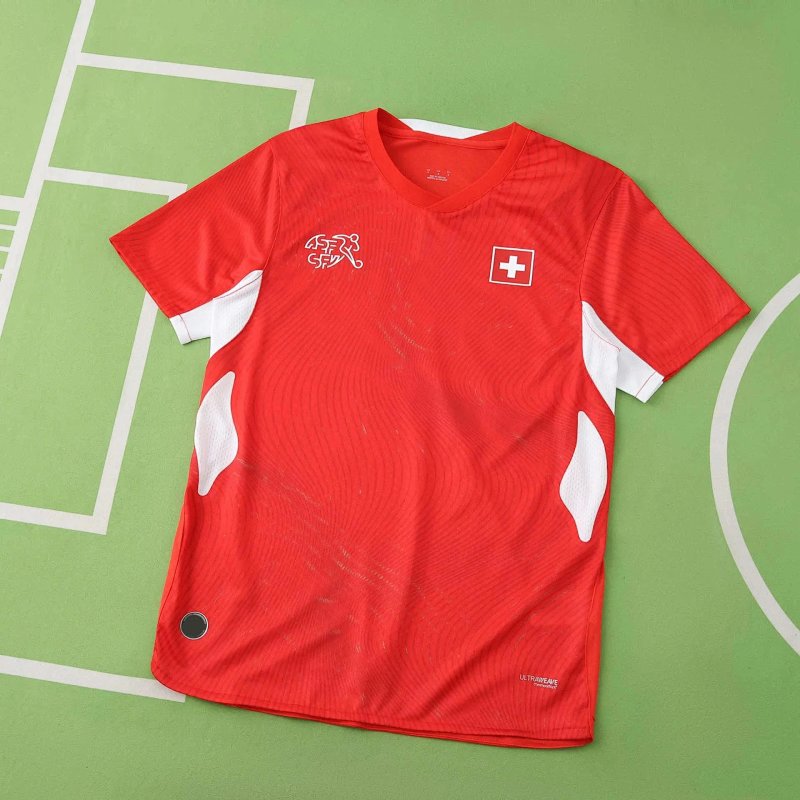 Switzerland home football jersey