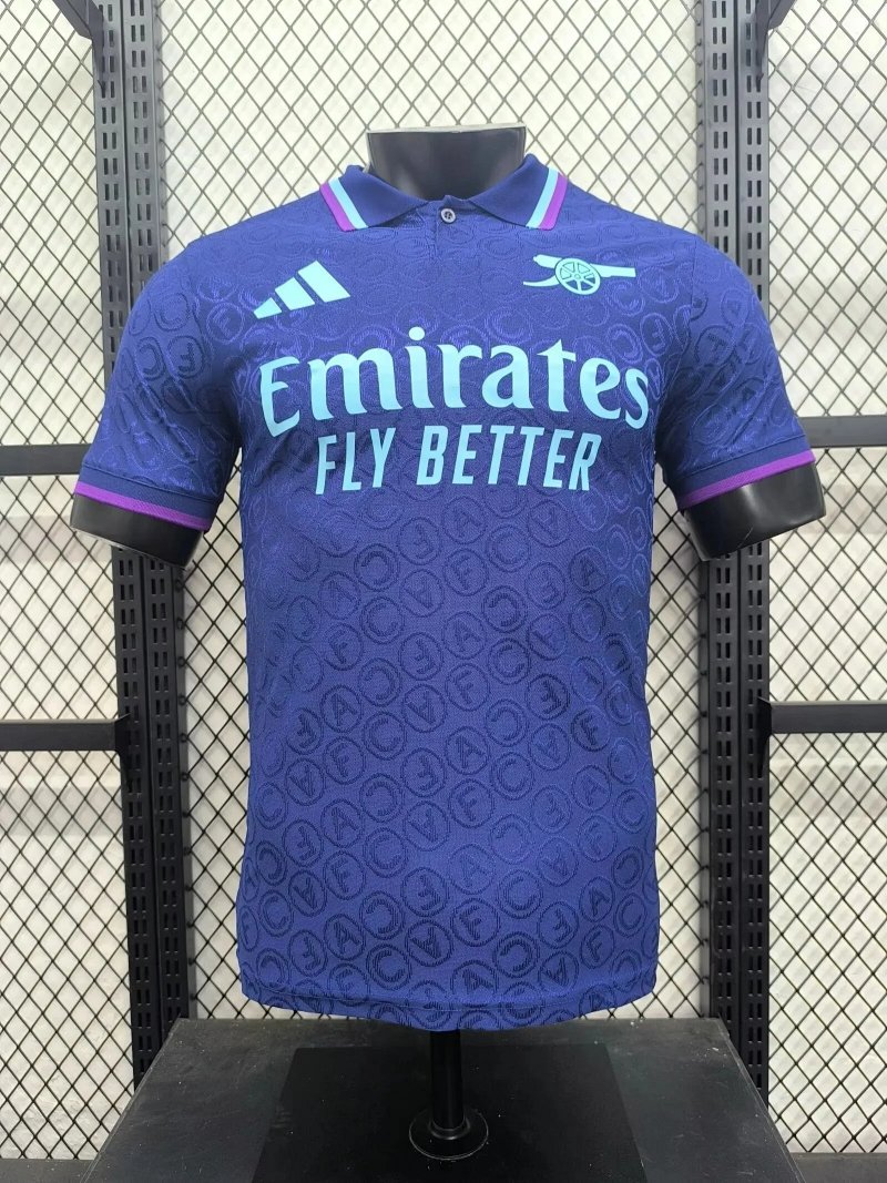 Arsenal blue special edition football jersey