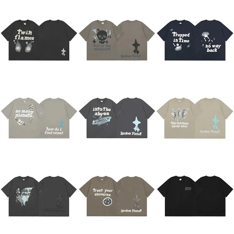 Washed graphic tee collection