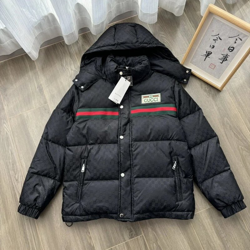 Gucci hooded down jacket
