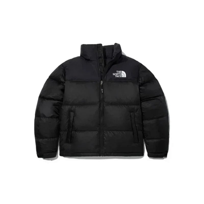 The North Face black puffer jacket