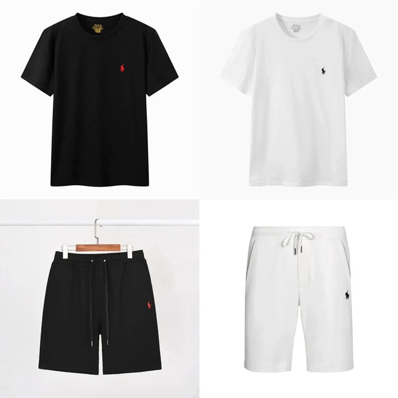 Polo Ralph Lauren tee and shorts set