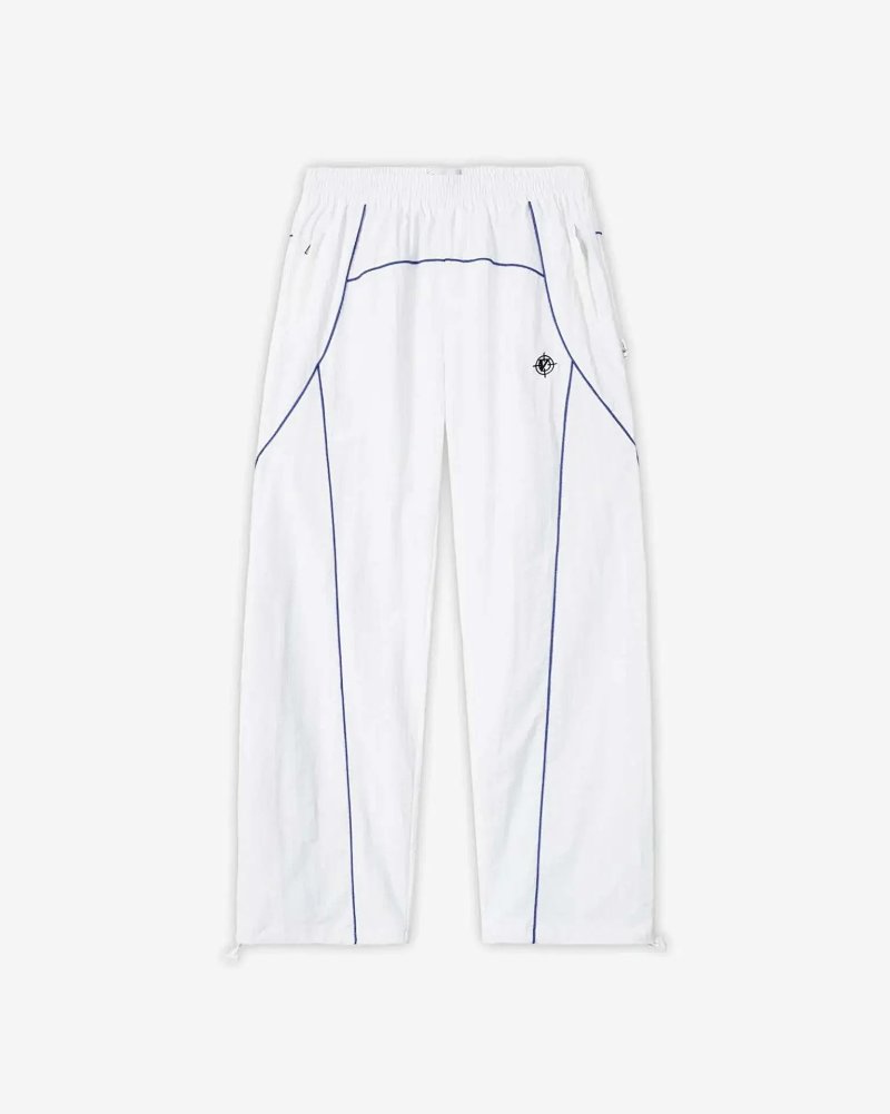 White track pants