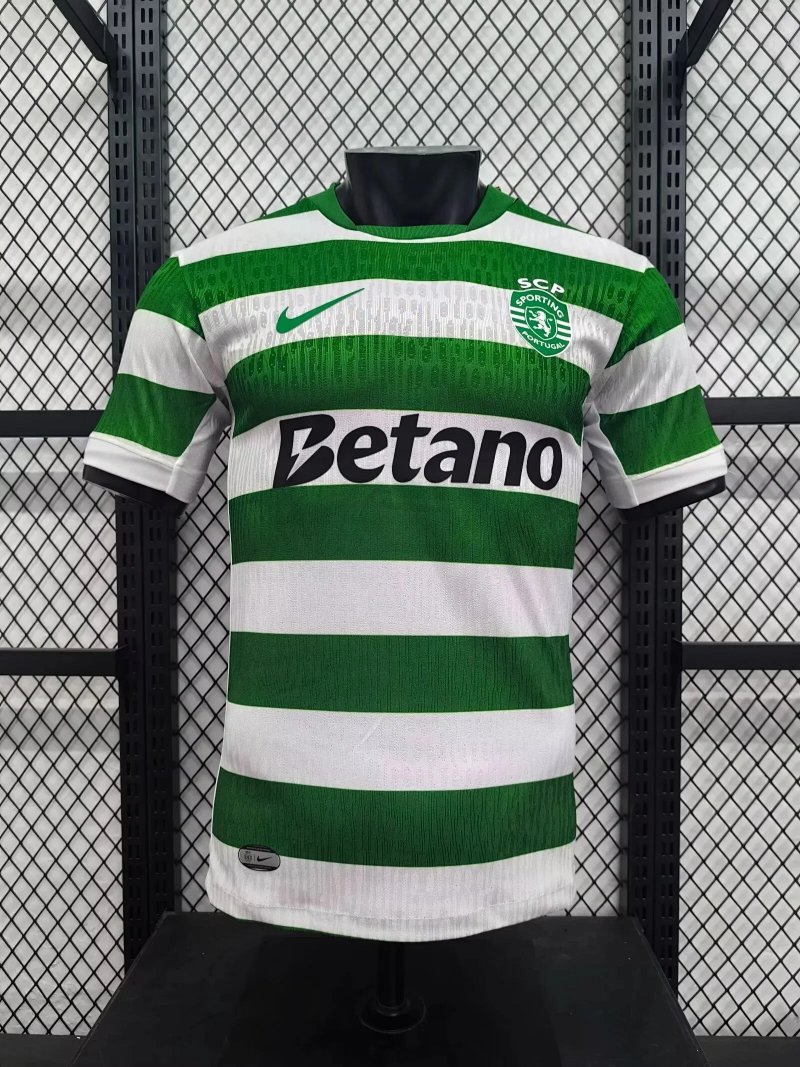 Sporting Lisbon home football jersey