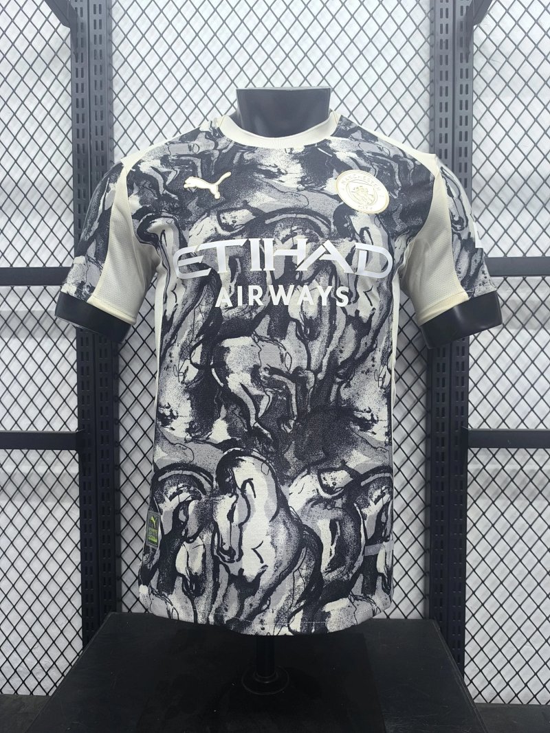 Manchester City horse year special football jersey