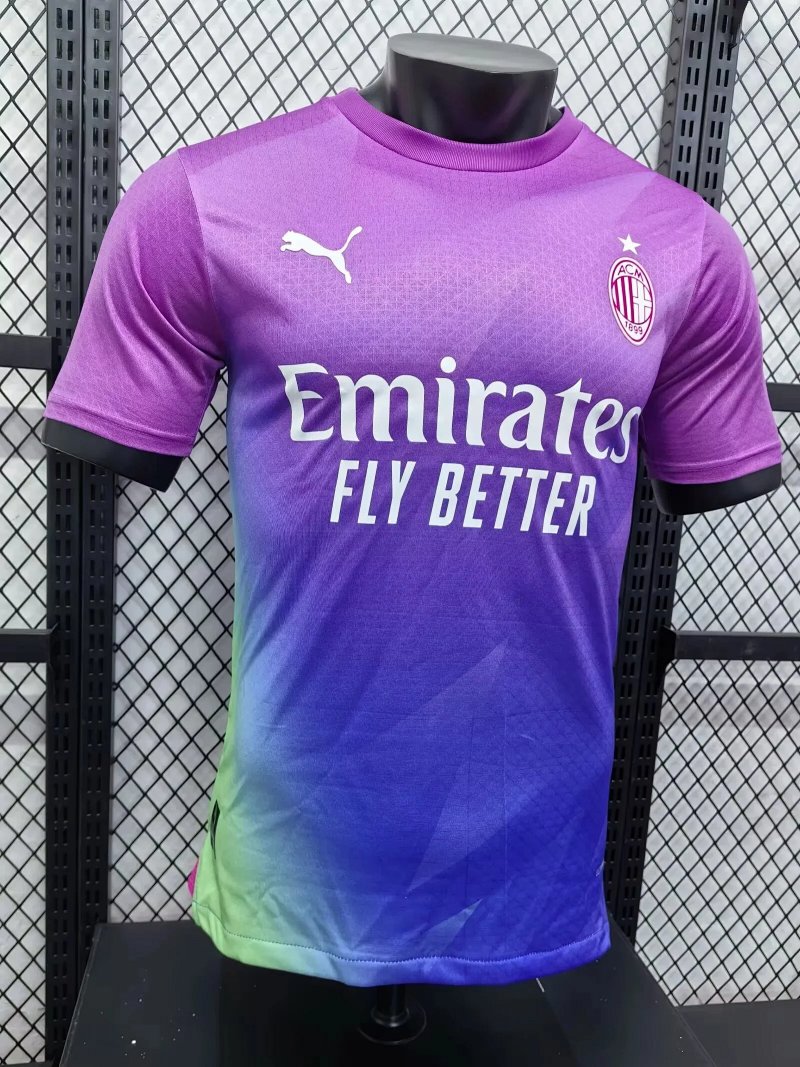 AC Milan second away football jersey
