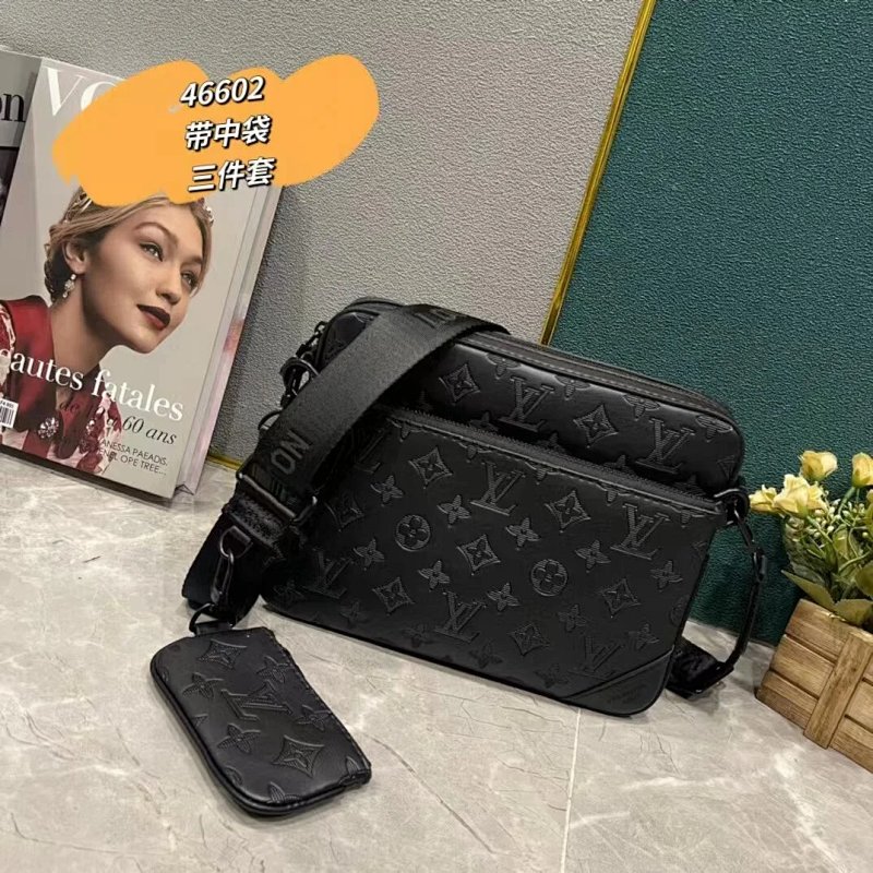 Louis Vuitton monogram crossbody set