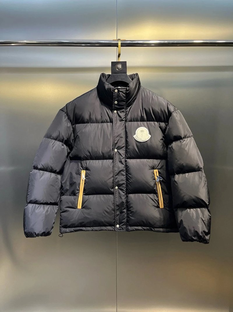 Moncler black down jacket