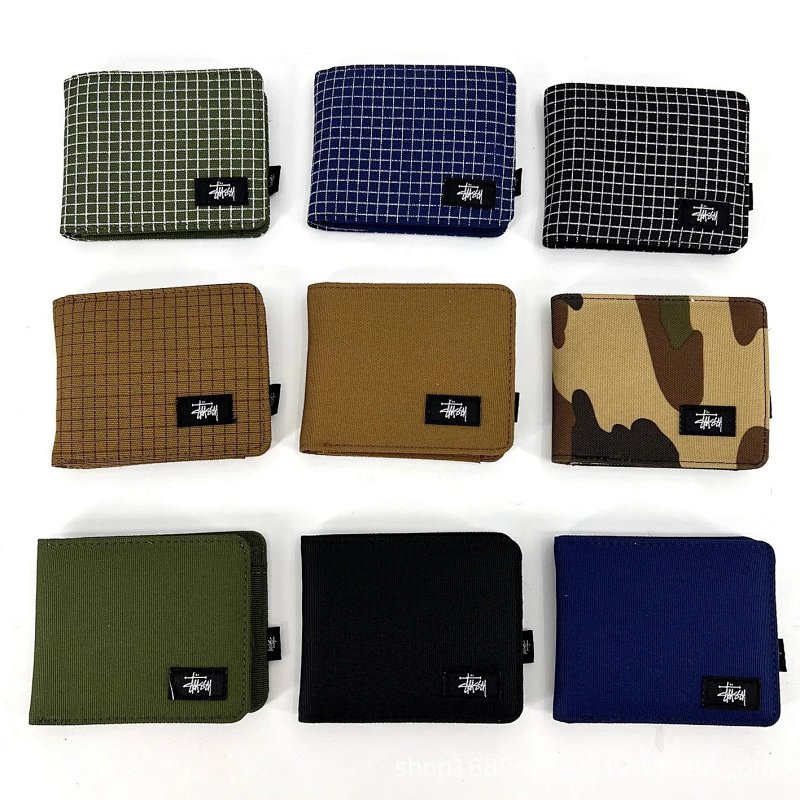 Stussy waffle wallets