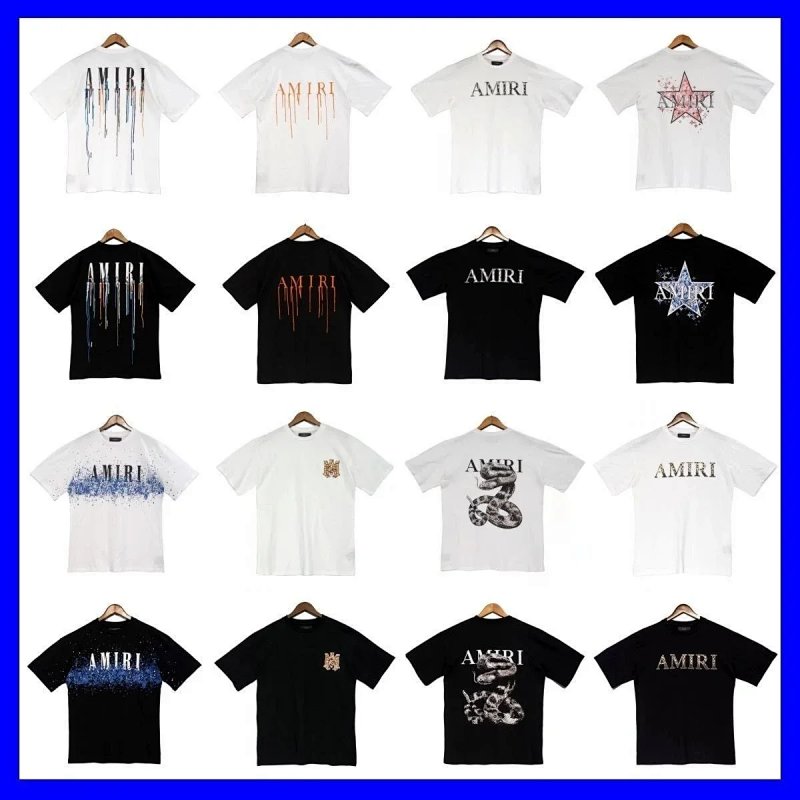 Amiri graphic tees