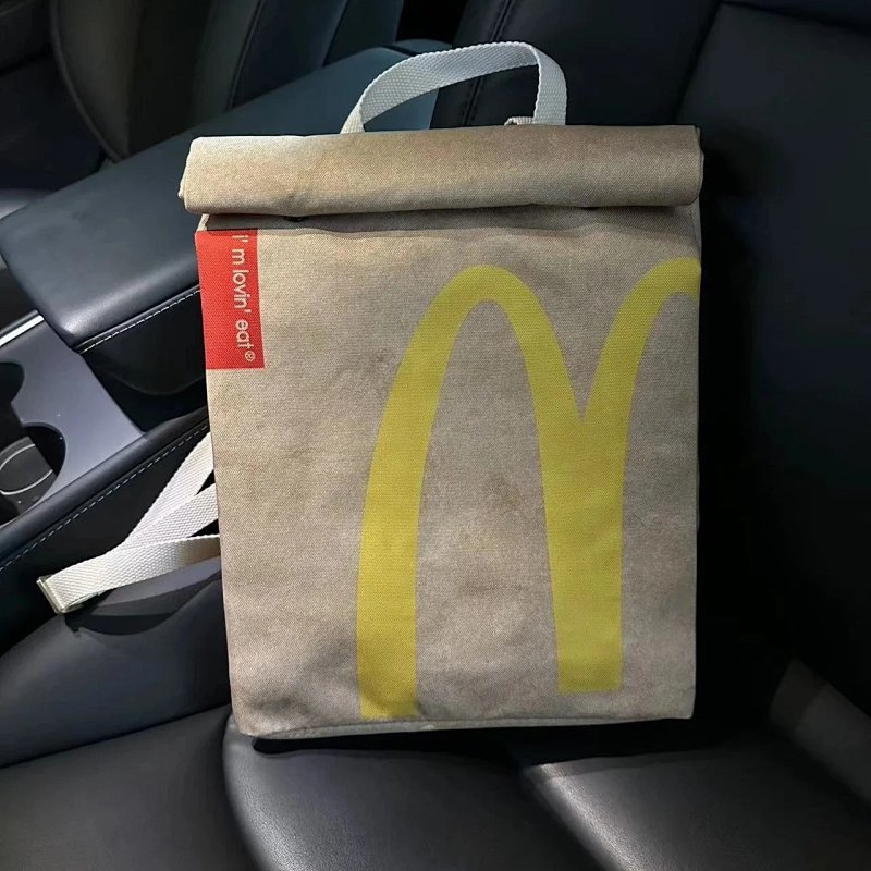 McDonald's canvas lunch bag