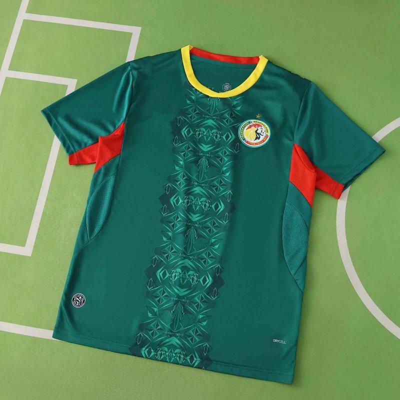 Senegal away green football jersey