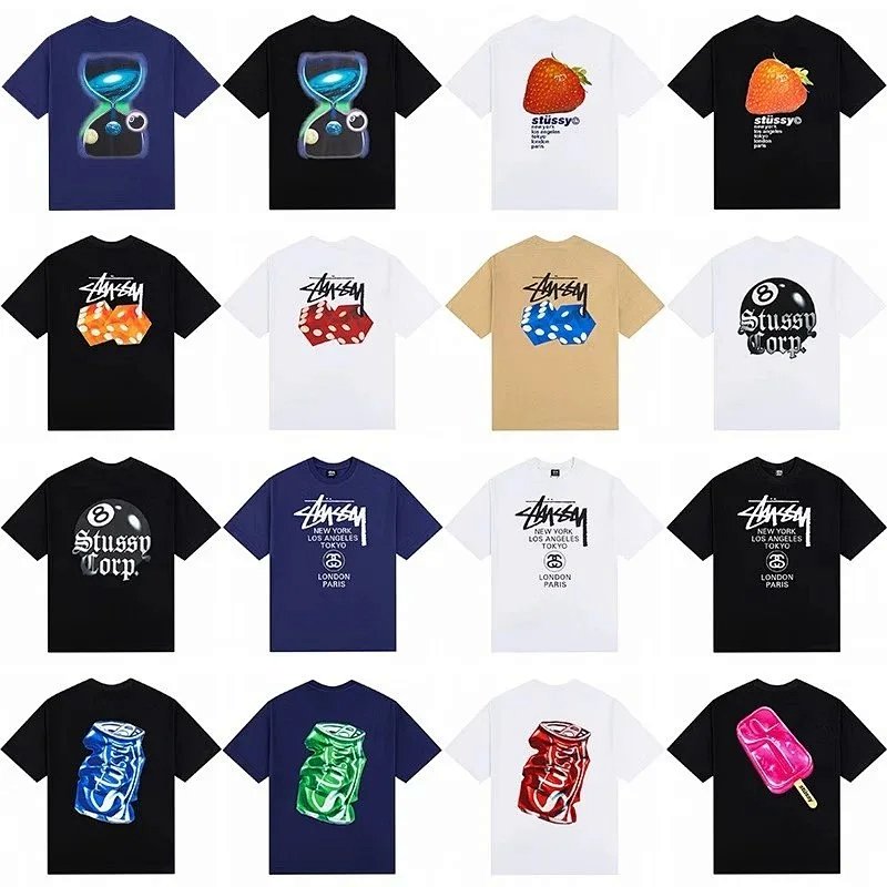 Stussy graphic tees