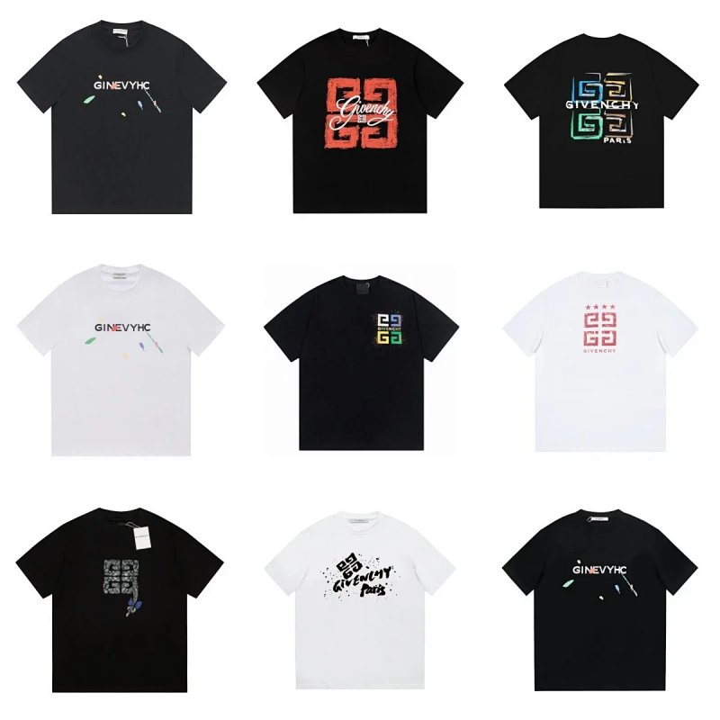 Givenchy logo tees