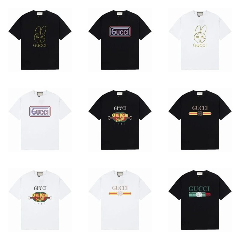 Gucci logo tees