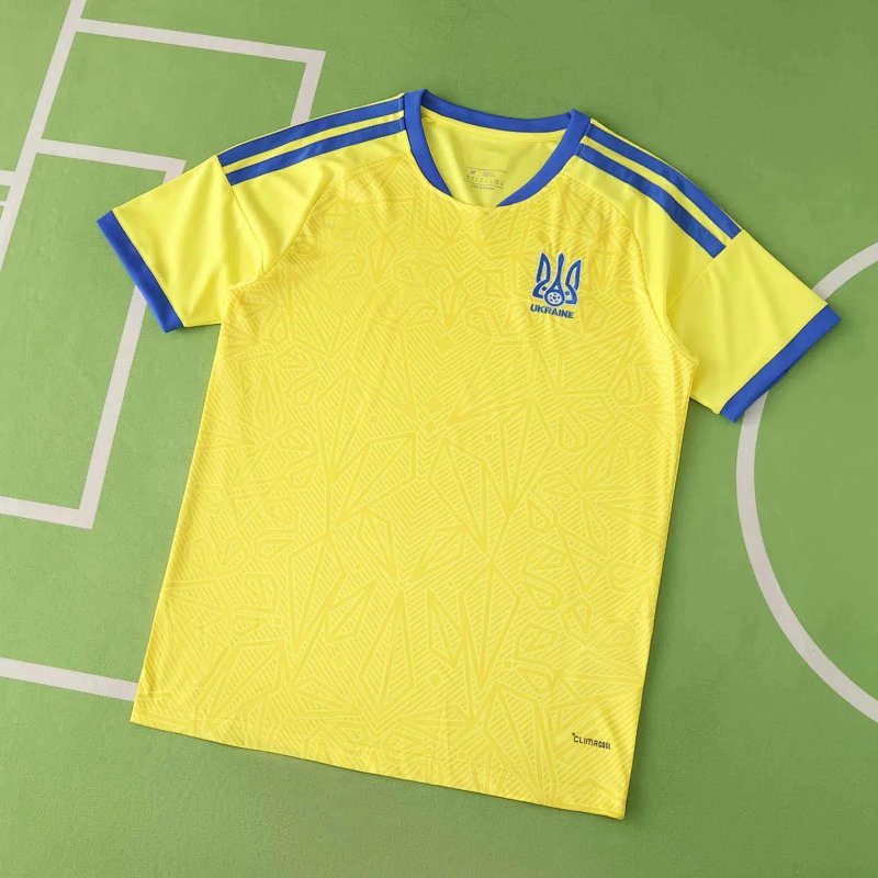 Ukraine home football jersey