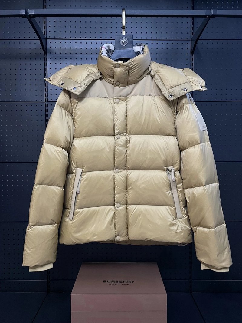 Burberry beige down jacket