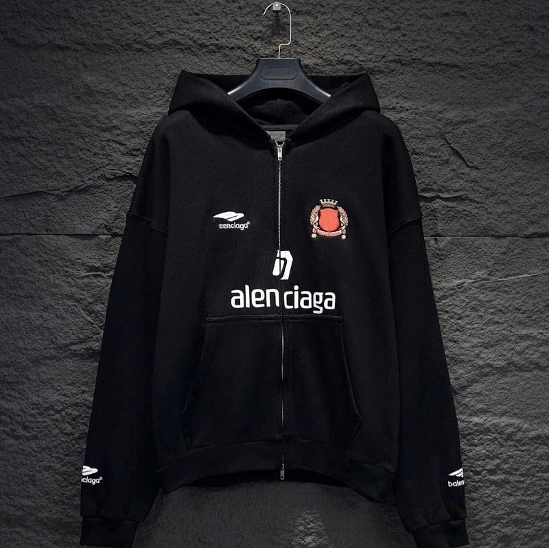 Balenciaga zip hoodie