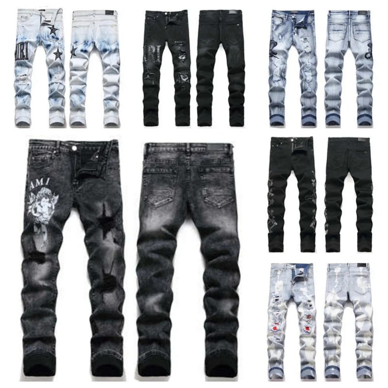 Amiri distressed jeans
