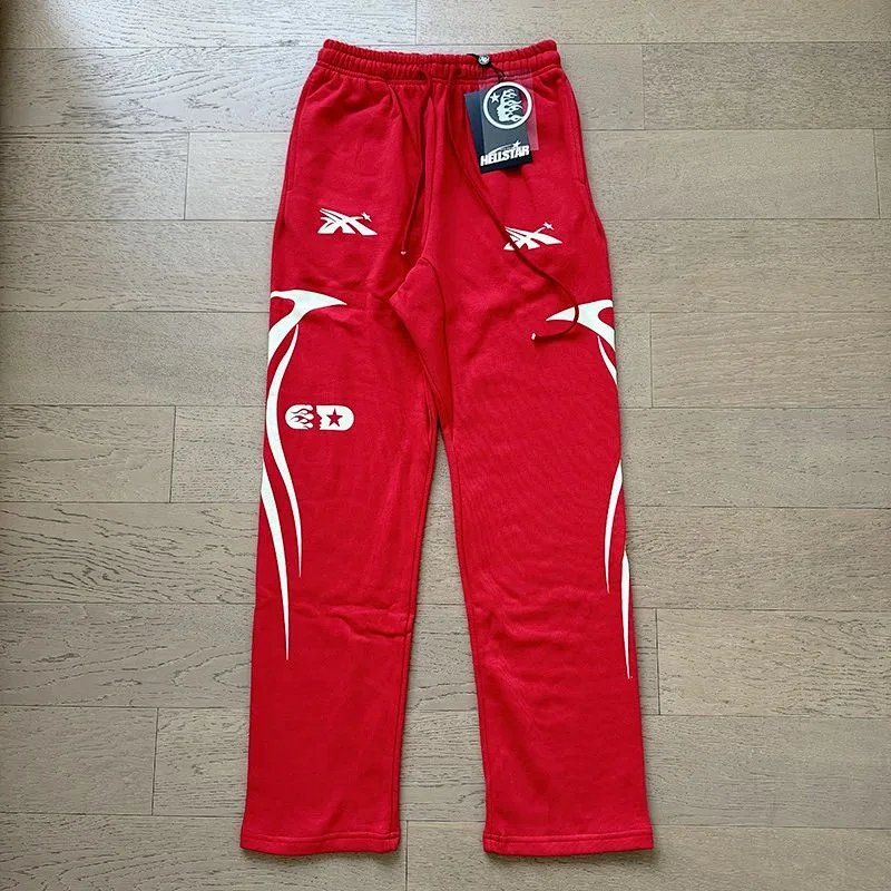 Reebok red sweatpants