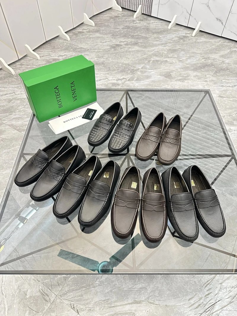 Bottega Veneta leather loafers
