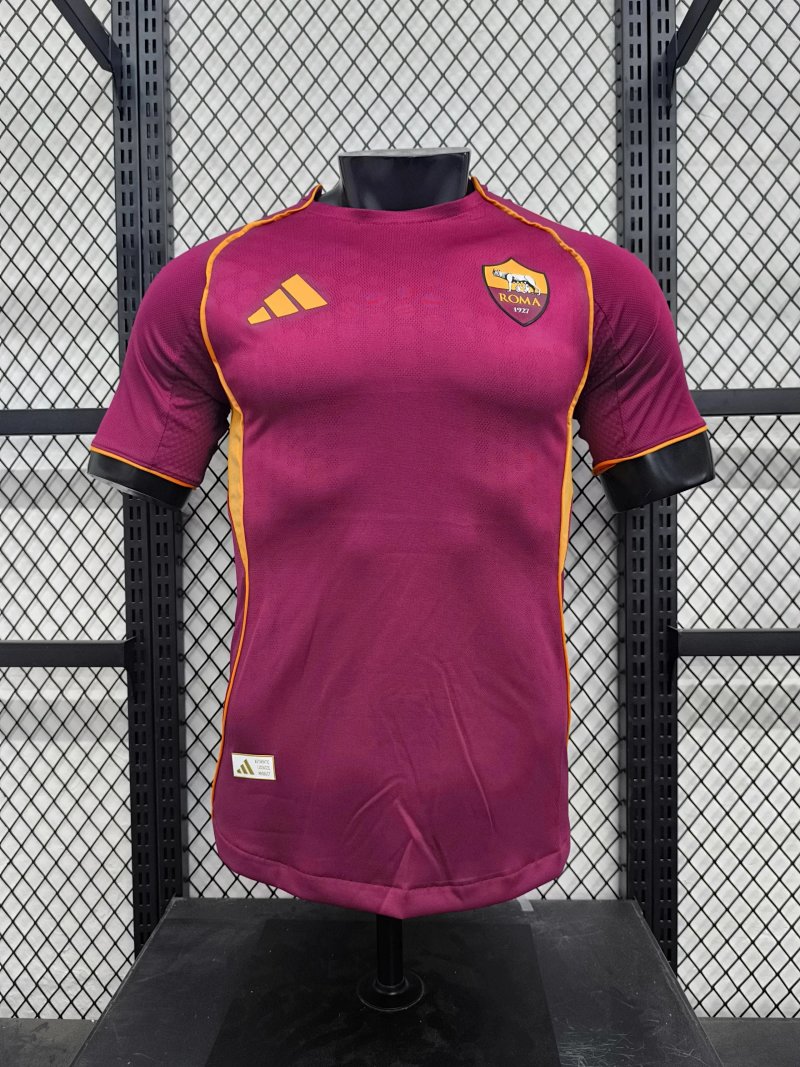 Roma home football jersey