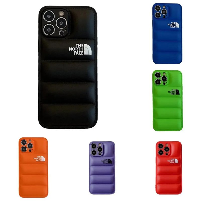 The North Face puffer phone cases