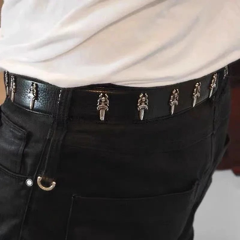 Chrome Hearts dagger belt