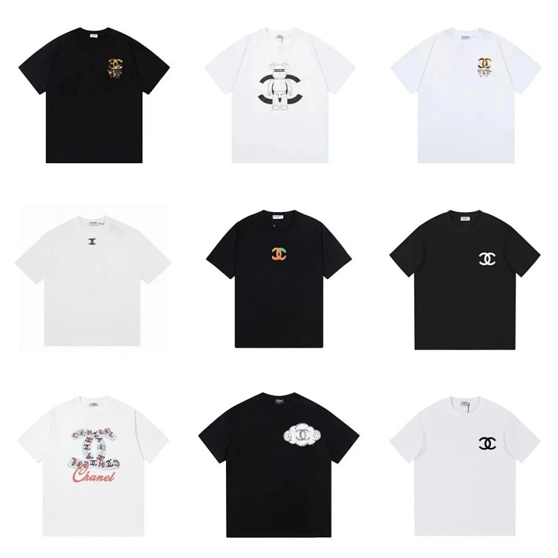 Chanel logo tee
