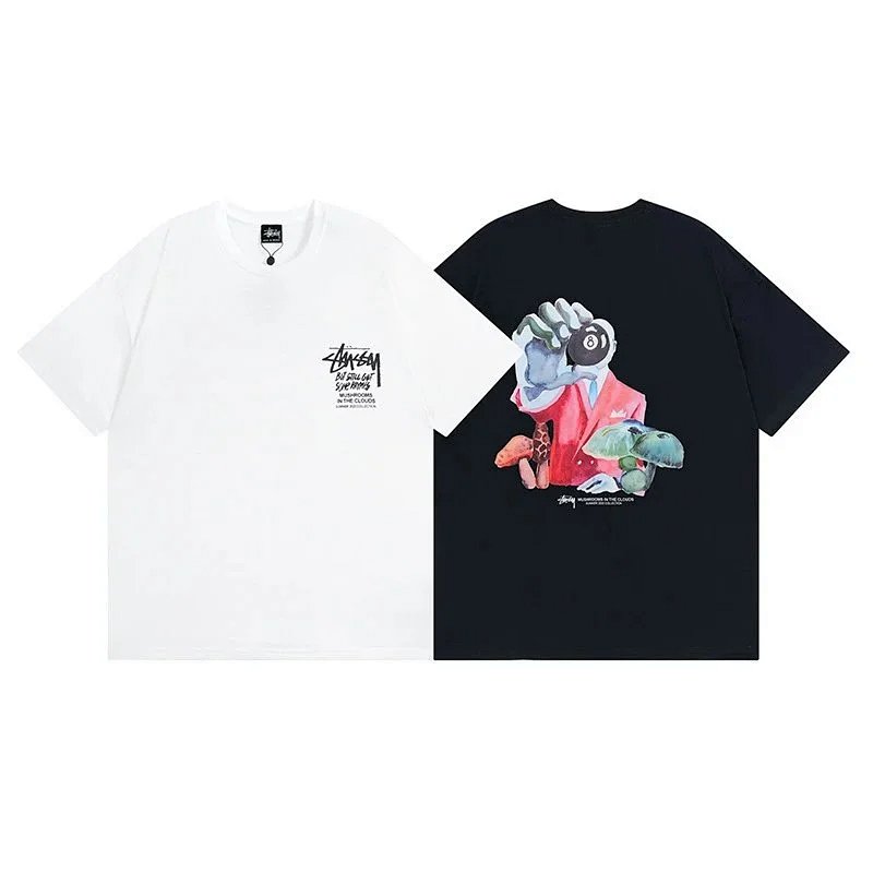 Stussy graphic tees