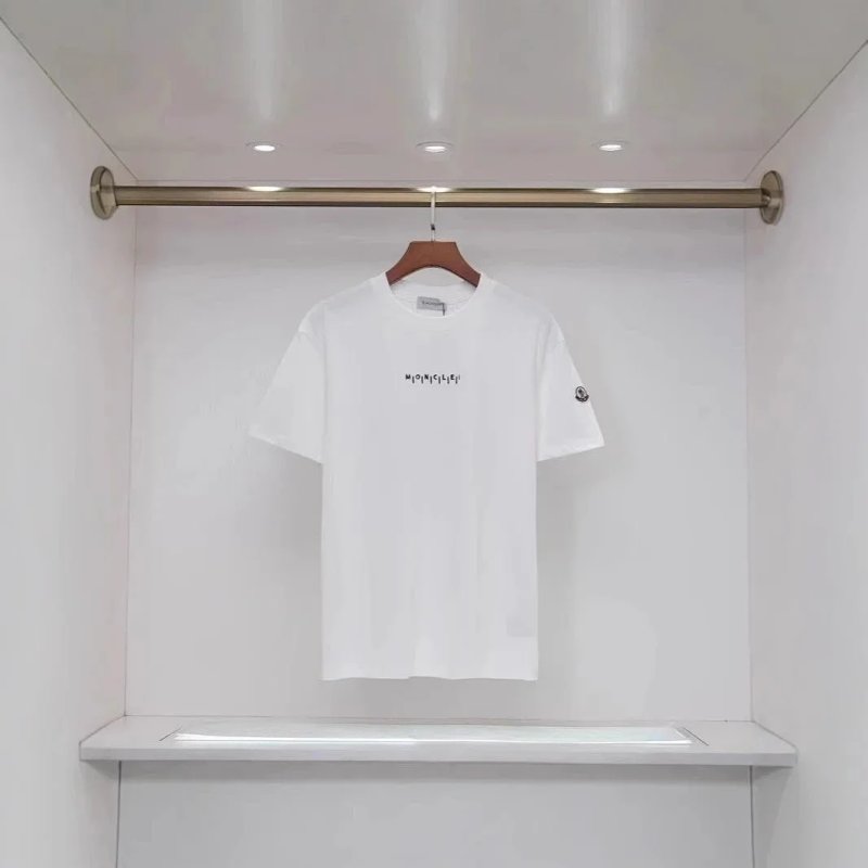 Moncler white tee