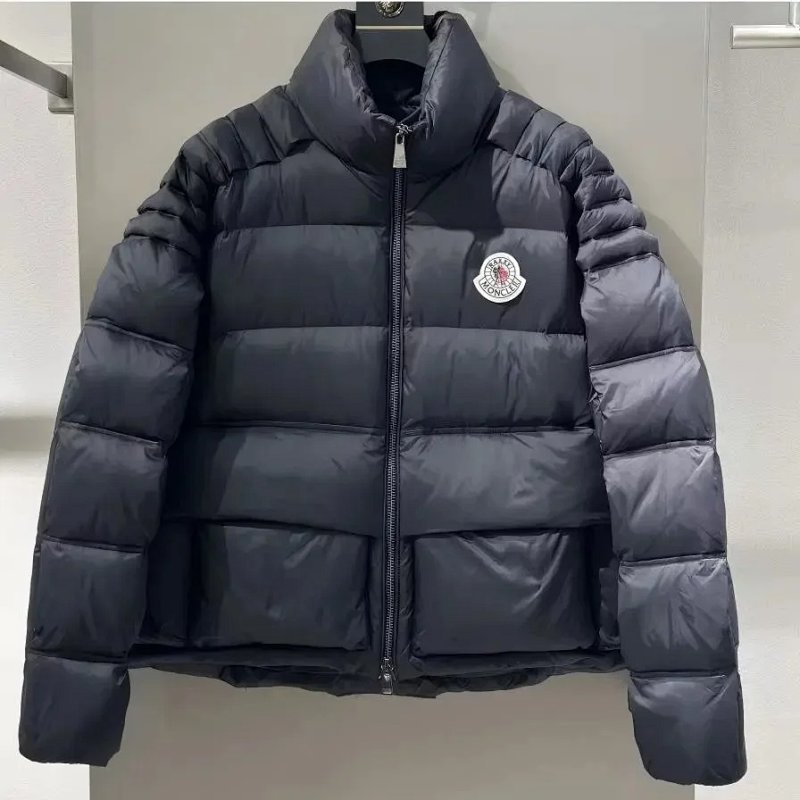 Moncler black down jacket