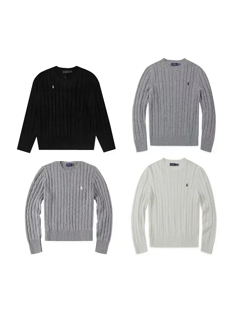 Cable knit sweater