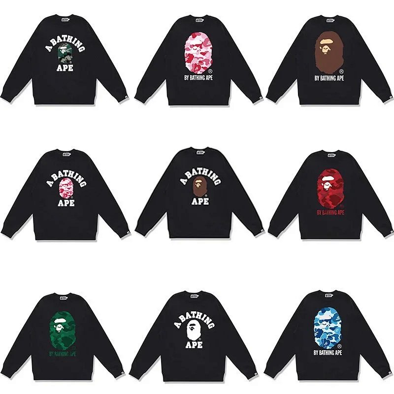 Bape crewneck sweatshirts