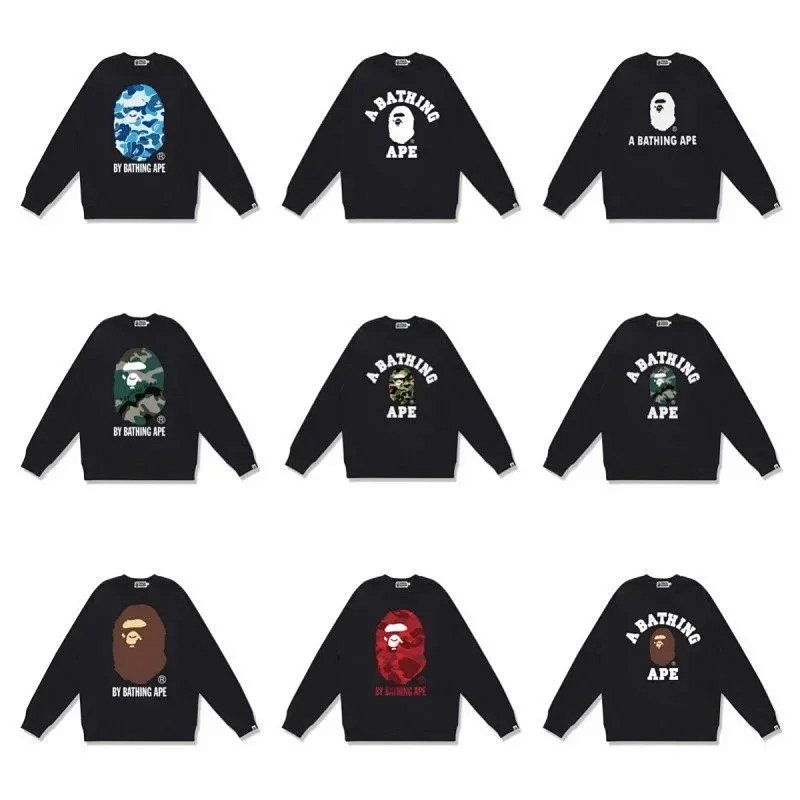 Bape crewneck sweatshirts