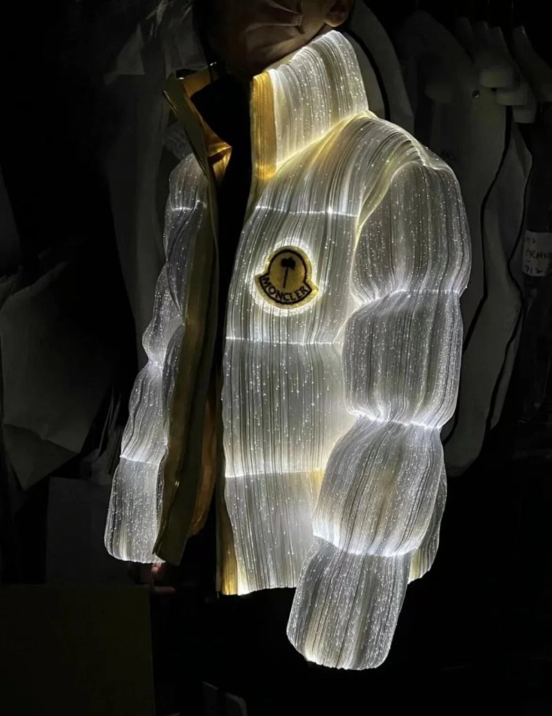 Moncler illuminated down jacket