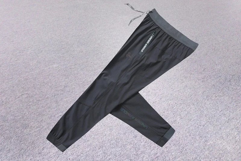 Black sport track pants