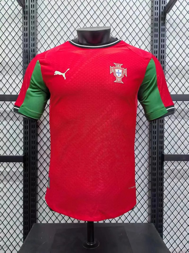 Portugal women's home football jersey