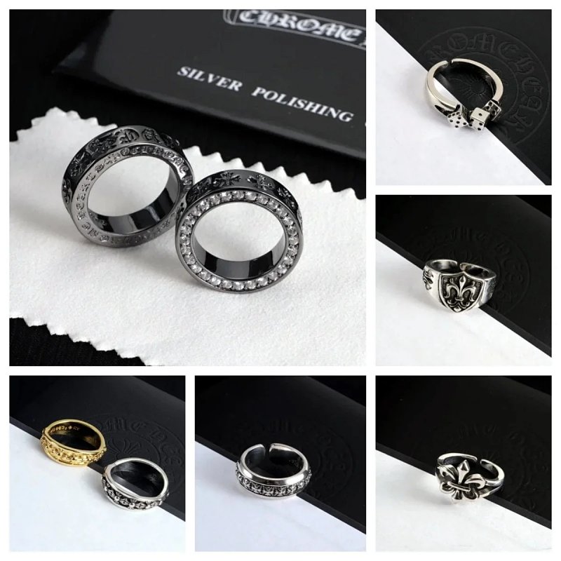 Chrome Hearts rings