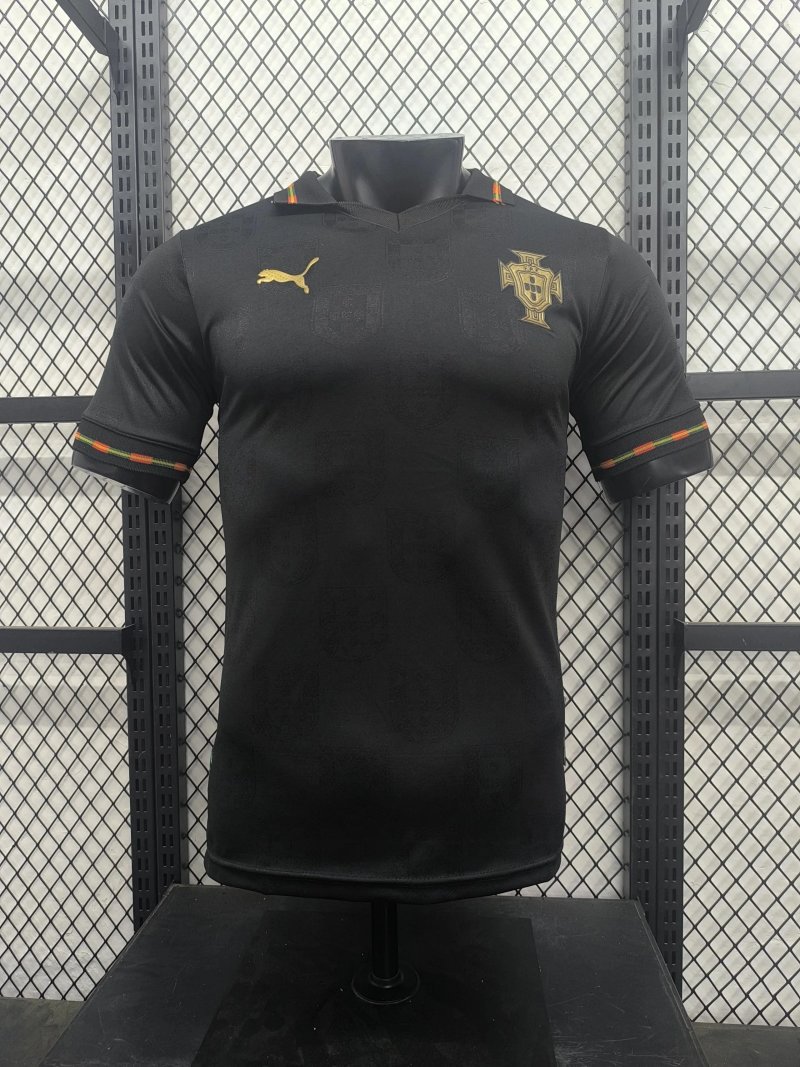 Portugal Black Panther special edition football jersey