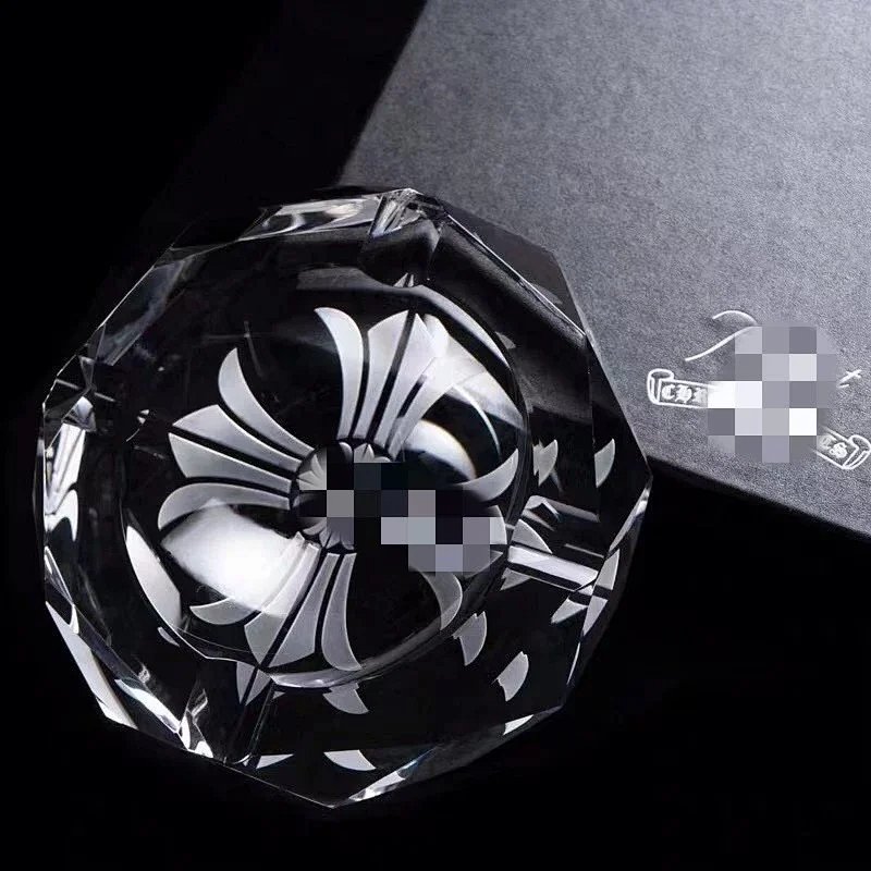 Chrome Hearts crystal ashtray