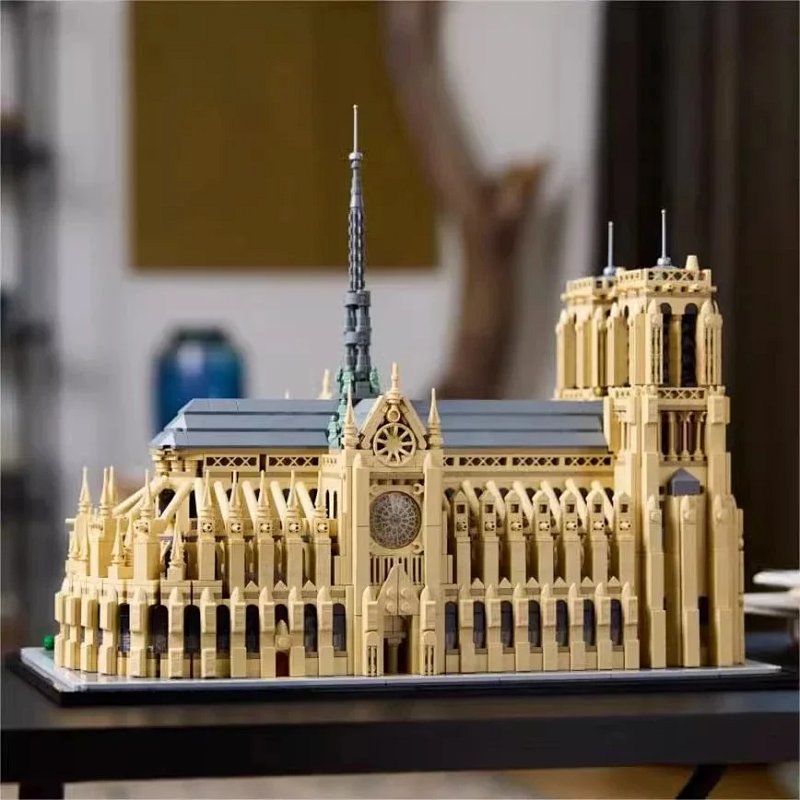 Building block cathedral set