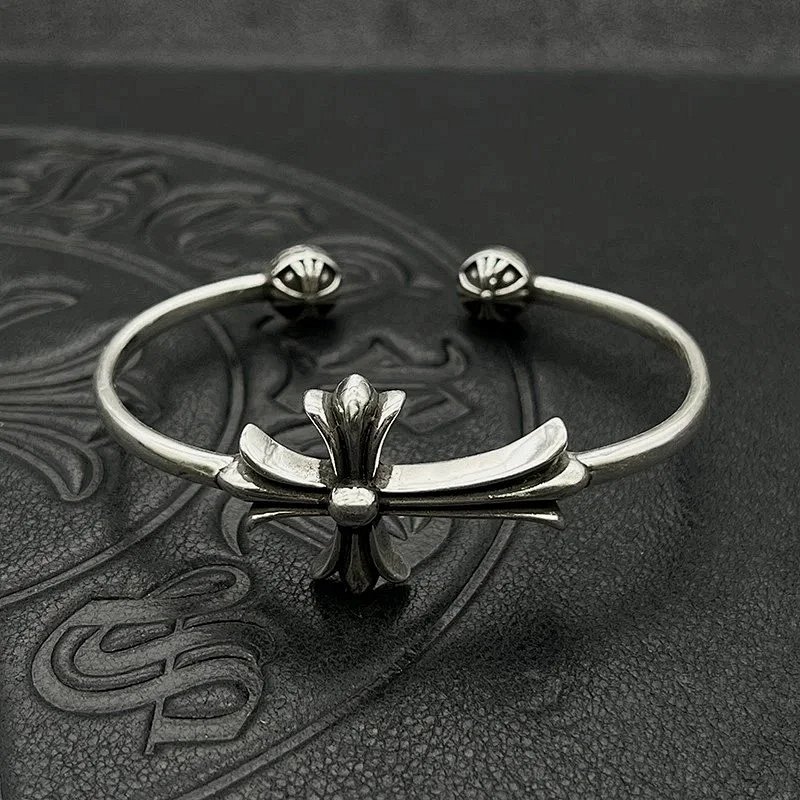 Chrome Hearts cross cuff bracelet