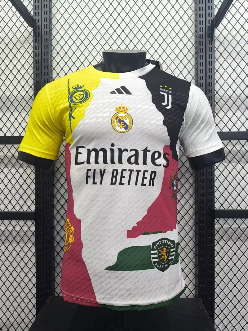 Ronaldo tribute edition football jersey