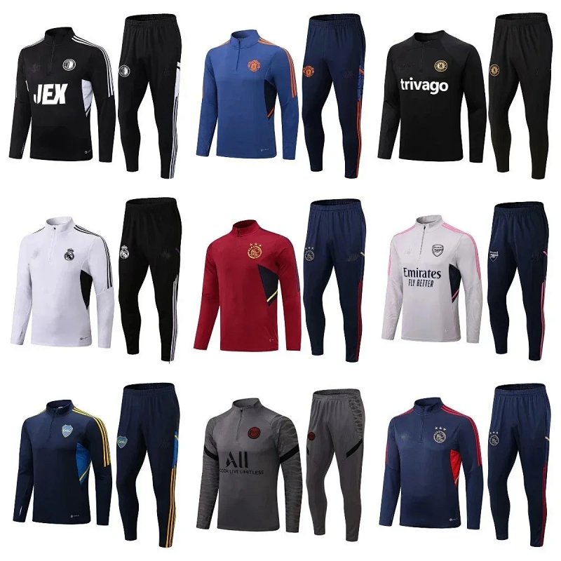 Football training tracksuits